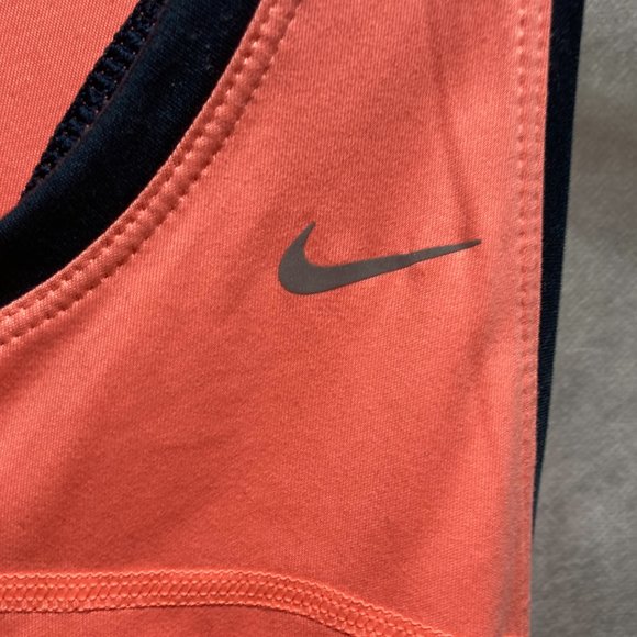 NIKE Dri-Fit Women's Orange Creamsicle Tank Top Racerback Women's Medium - Picture 8 of 15